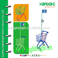 stylish Child shopping cart supermarket kids trolley